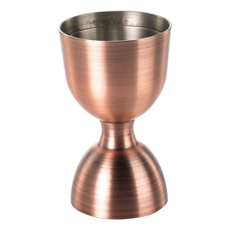 Barfly M37006ACP Heavy-Duty Straight Rim Bell Jigger, 1 oz x 2 oz, Antique Copper - Image 5